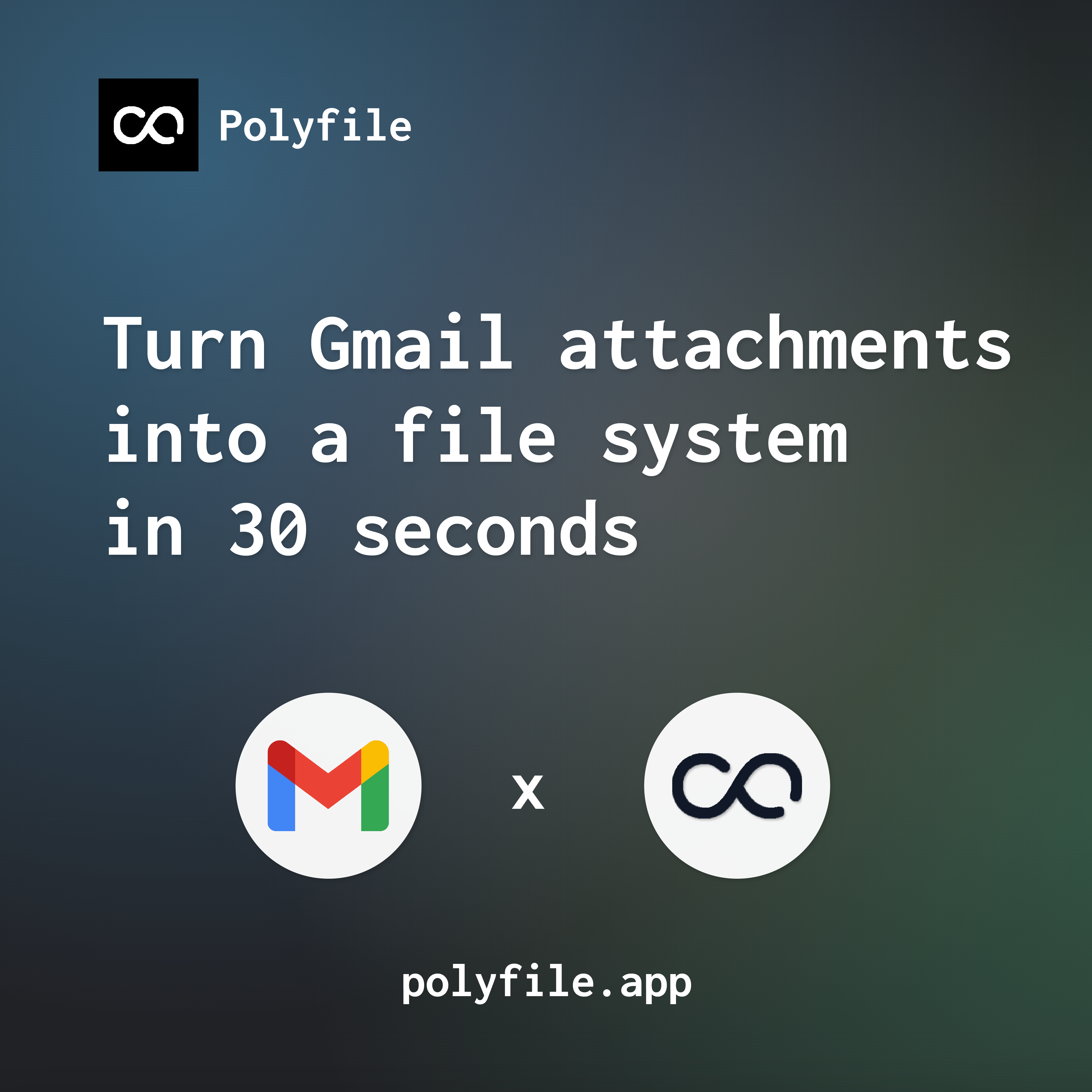 Gmail Attachments as a File System Image