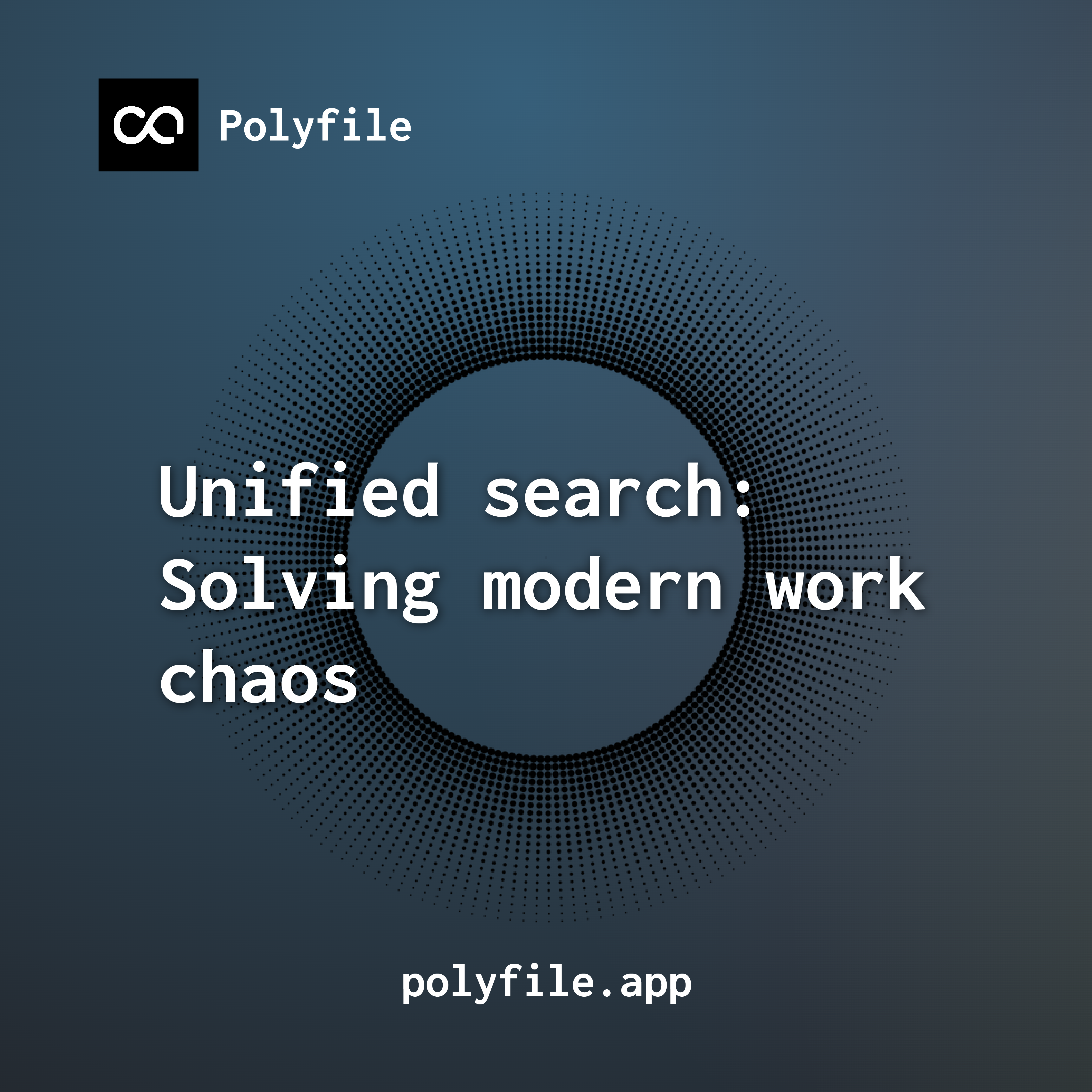 Unified search: Solving modern work chaos Image